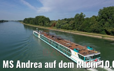 MS Andrea auf dem Rhein 10.07.2020