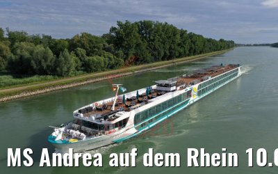 MS Andrea auf dem Rhein 10.07.2020