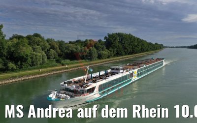 MS Andrea auf dem Rhein 10.07.2020