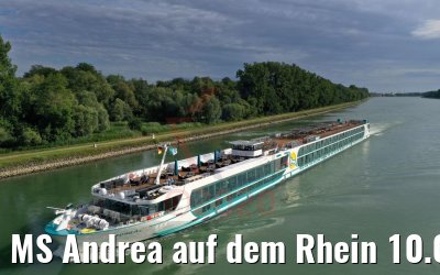 MS Andrea auf dem Rhein 10.07.2020