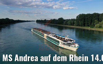 MS Andrea auf dem Rhein 14.07.2020