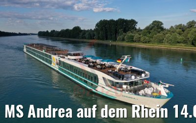 MS Andrea auf dem Rhein 14.07.2020