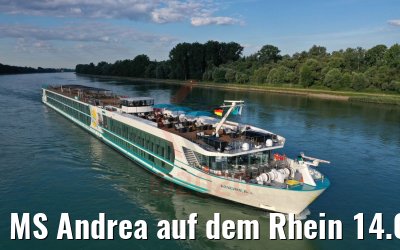 MS Andrea auf dem Rhein 14.07.2020