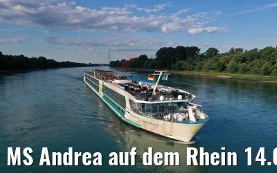 MS Andrea auf dem Rhein 14.07.2020