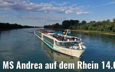 MS Andrea auf dem Rhein 14.07.2020