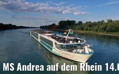 MS Andrea auf dem Rhein 14.07.2020
