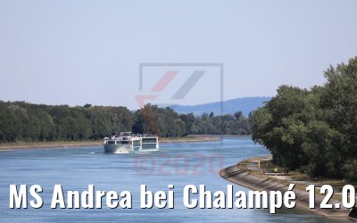 MS Andrea bei Chalampé 12.07.2020