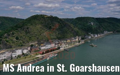 MS Andrea in St. Goarshausen 15.07.2020