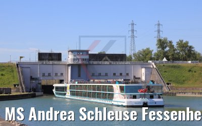 MS Andrea Schleuse Fessenheim 12.07.2020