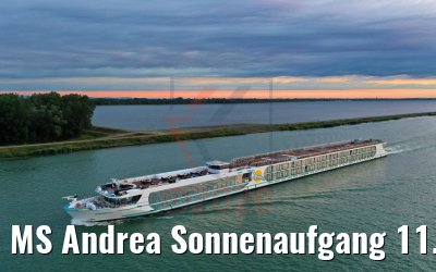 MS Andrea Sonnenaufgang 11.07.2020