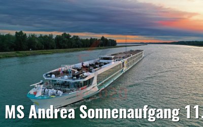 MS Andrea Sonnenaufgang 11.07.2020