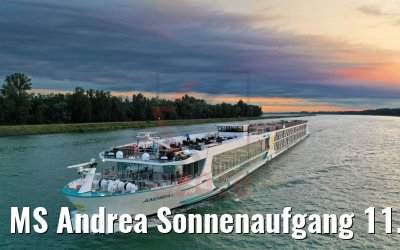 MS Andrea Sonnenaufgang 11.07.2020