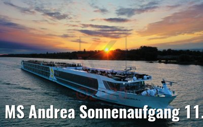 MS Andrea Sonnenaufgang 11.07.2020