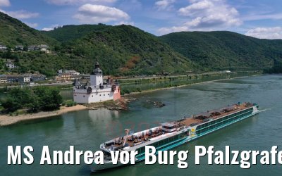 MS Andrea vor Burg Pfalzgrafenstein 15.07.2020