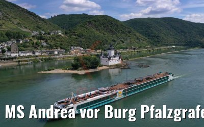 MS Andrea vor Burg Pfalzgrafenstein 15.07.2020