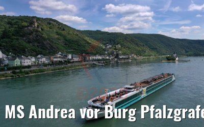 MS Andrea vor Burg Pfalzgrafenstein 15.07.2020