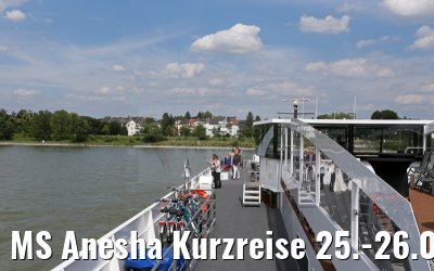 MS Anesha Kurzreise 25.-26.06.2015
