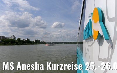 MS Anesha Kurzreise 25.-26.06.2015