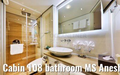 Cabin 108 bathroom MS Anesha