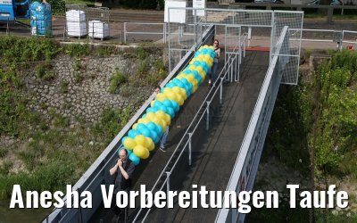 Anesha Vorbereitungen Taufe 26.06.2015