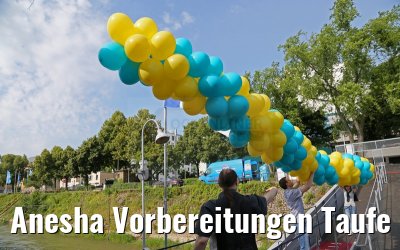 Anesha Vorbereitungen Taufe 26.06.2015