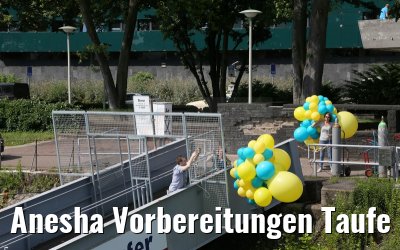 Anesha Vorbereitungen Taufe 26.06.2015