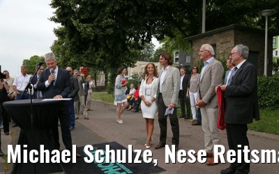 Michael Schulze, Nese Reitsma, Robert Reitsma, Andre Reitsma mit Pastor