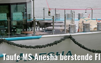 Taufe MS Anesha berstende Flasche 26.06.2015