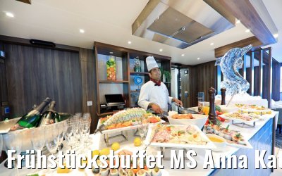 Frühstücksbuffet MS Anna Katharina