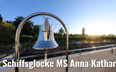 Schiffsglocke MS Anna Katharina morgens