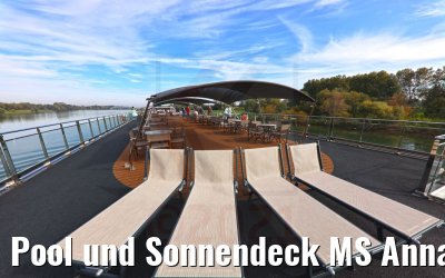 Pool und Sonnendeck MS Annabelle