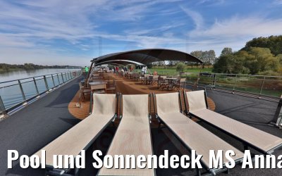 Pool und Sonnendeck MS Annabelle