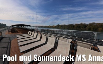 Pool und Sonnendeck MS Annabelle