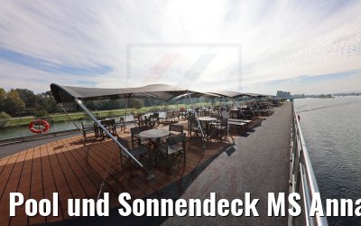 Pool und Sonnendeck MS Annabelle