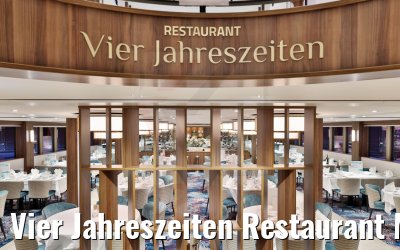 Vier Jahreszeiten Restaurant MS Annabelle abends