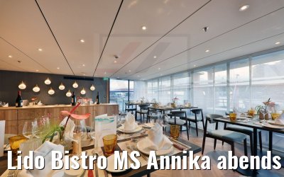 Lido Bistro MS Annika abends