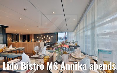 Lido Bistro MS Annika abends