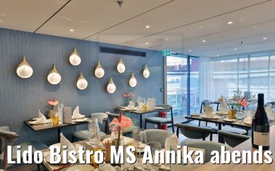 Lido Bistro MS Annika abends