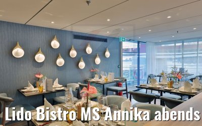 Lido Bistro MS Annika abends