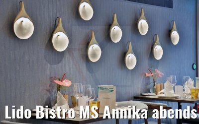 Lido Bistro MS Annika abends