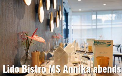 Lido Bistro MS Annika abends
