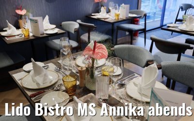 Lido Bistro MS Annika abends