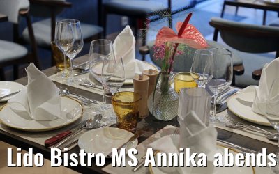 Lido Bistro MS Annika abends
