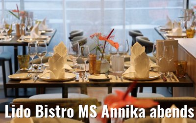 Lido Bistro MS Annika abends