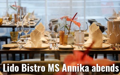 Lido Bistro MS Annika abends