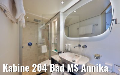 Kabine 204 Bad MS Annika