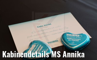 Kabinendetails MS Annika