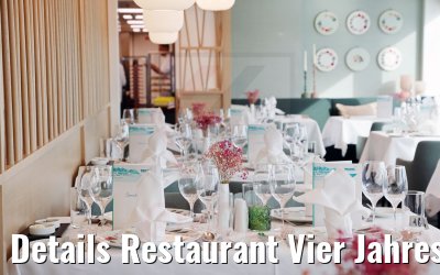 Details Restaurant Vier Jahreszeiten MS Antonia