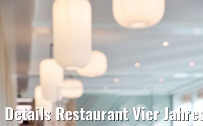 Details Restaurant Vier Jahreszeiten MS Antonia
