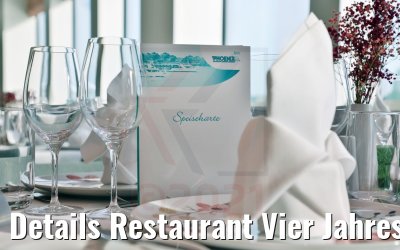 Details Restaurant Vier Jahreszeiten MS Antonia